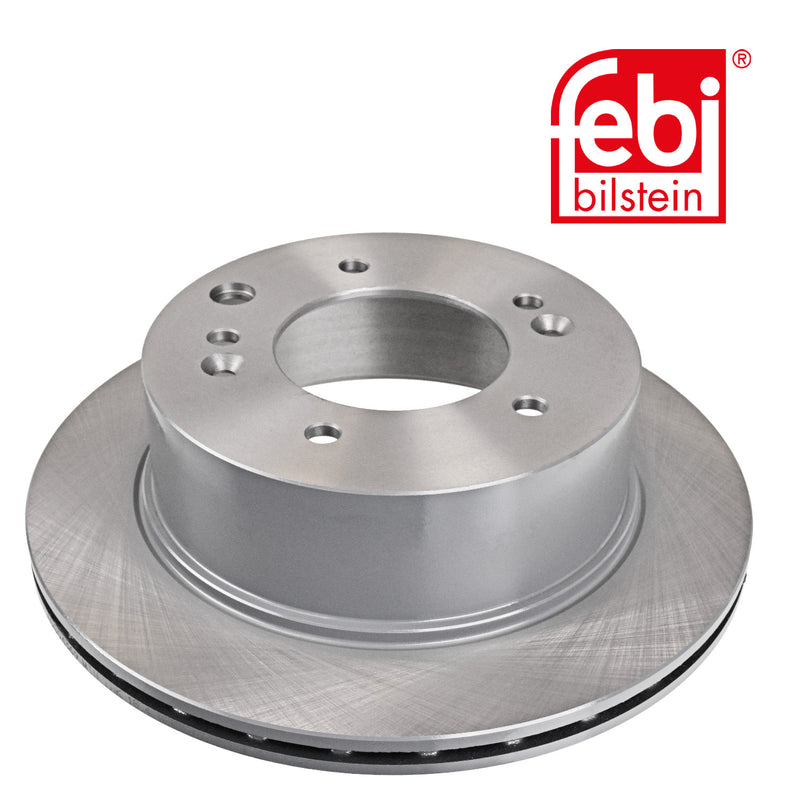 Febi Brake Disc Set Vented Rear 108507