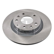 Febi 2 x Solid Rear Brake Discs 108666-x2