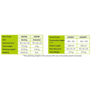 Quest Condor Air 320 (Main Unit) Drive Away Awning A3518A - Quest - Van Life Living