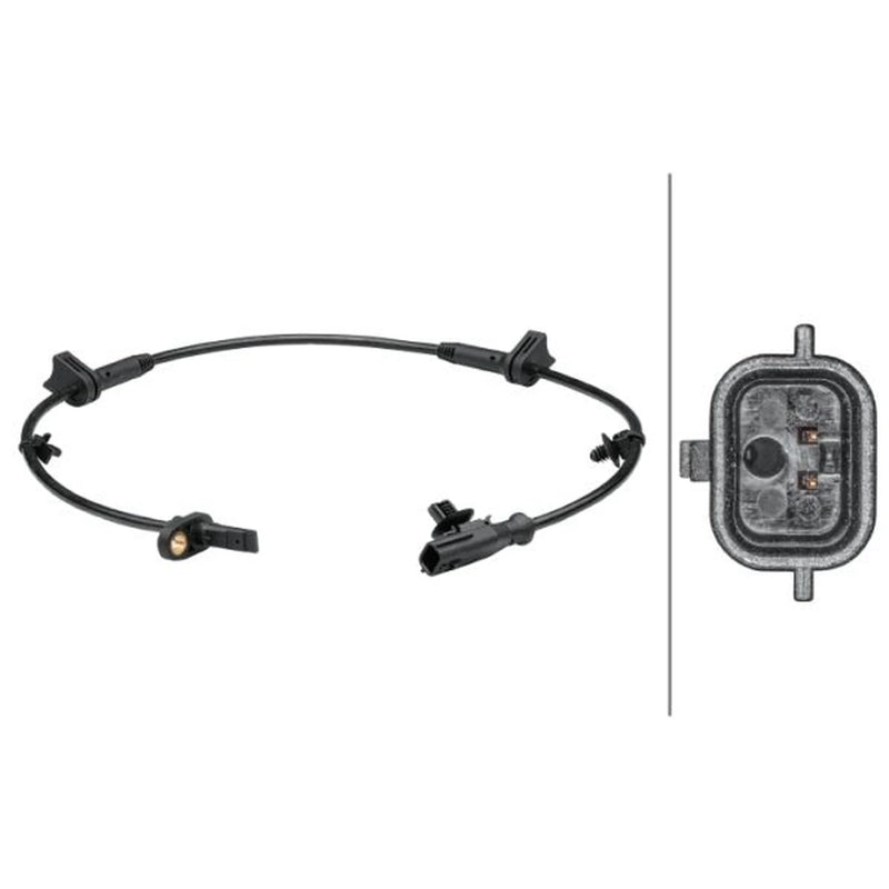 Hella ABS Wheel Speed Sensor Front 6PU 012 679-111