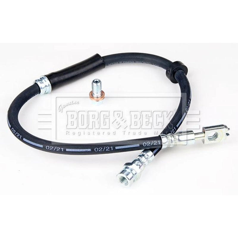 Borg & Beck Brake Hydraulic Hose Line Front Right BBH7389