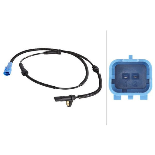 Hella ABS Wheel Speed Sensor Front 6PU 009 106-851
