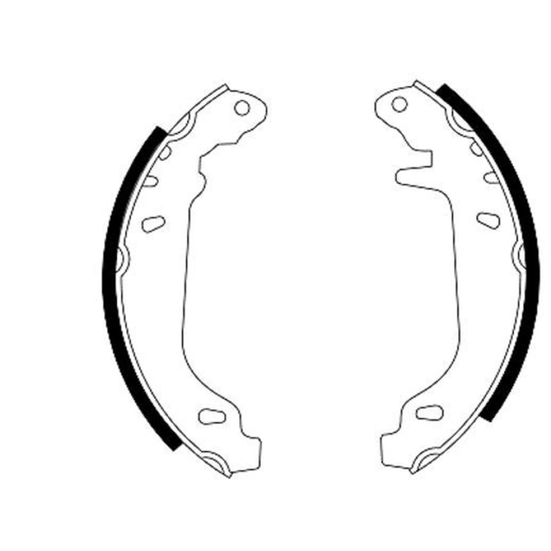 Textar Brake Shoe Set Axle Kit 91037400