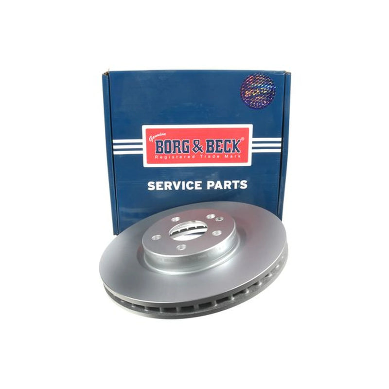 Borg & Beck 2 x Front Brake Discs BBD6081S-x2