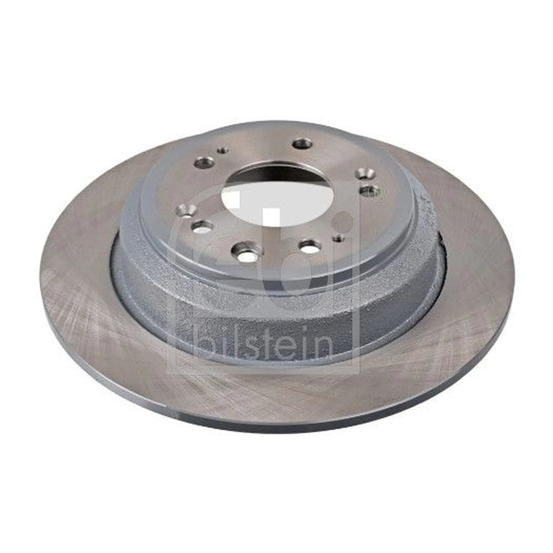 Febi 2 x Solid Rear Brake Discs 170701
