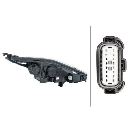 Hella Headlight Headlamp PY21W Left 1LL 354 803-071