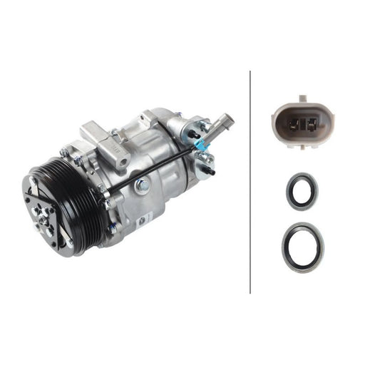 Hella Air Conditioning Compressor 8FK 366 203-111