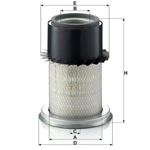 MANN-FILTER Engine Air Filter C 16 150