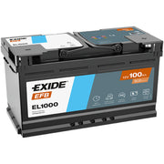 Exide Battery 12V 100Ah 900A EL1000