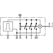 Hella Hazard Warning Light Switch Connectors 6HD 002 535-101