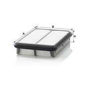 MANN-FILTER Engine Air Filter C 2632/1