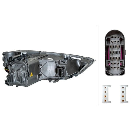 Hella Headlight Headlamp D3S (Gas Discharge Lamp) Left 1LL 354 837-071