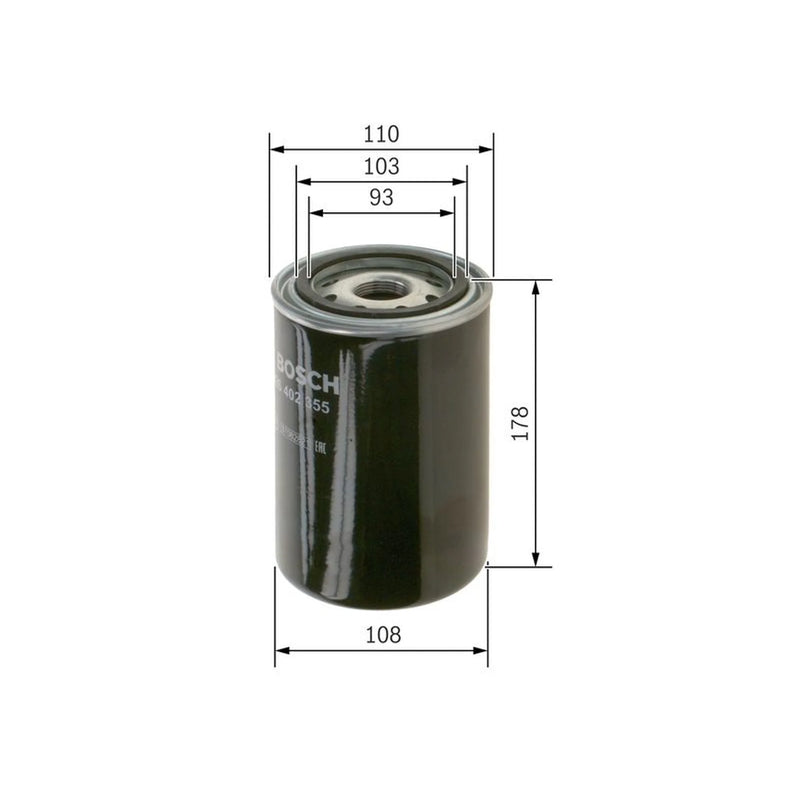Bosch Engine Oil Filter 0 451 301 207