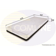 Comline Cabin Air Filter (Pollen Filter) EKF248