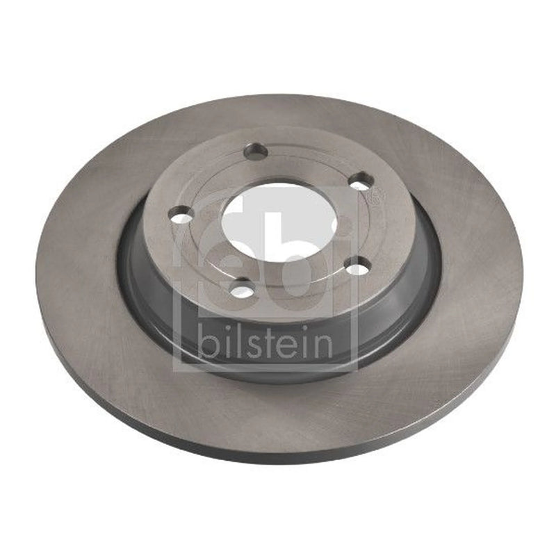 Febi 2 x Solid Rear Brake Discs 108193-x2