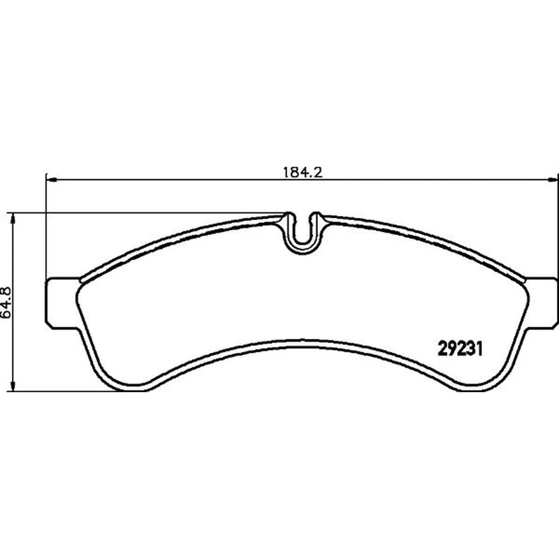 Mintex Rear Brake Pad Set MDB2906