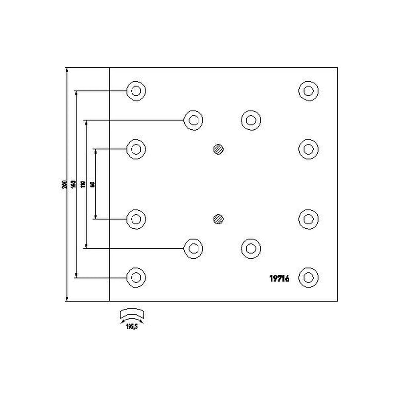 DON Don Cv Brake Lining Set RW2932331S7141