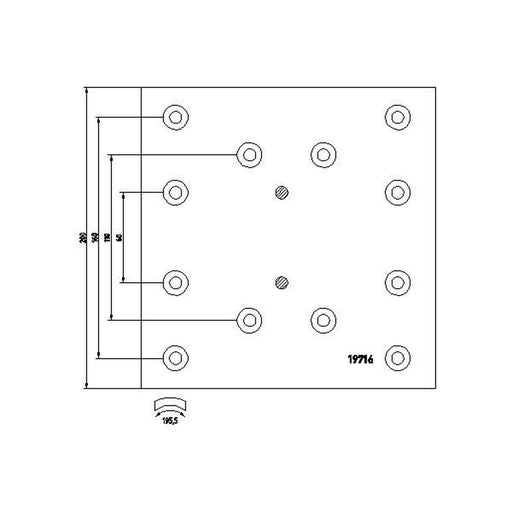 DON Don Cv Brake Lining Set RW2932331S7141