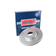 Borg & Beck 2 x Vented Front Brake Discs BBD6233S-x2