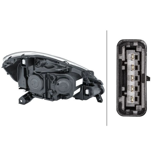 Hella Headlight Headlamp PY21W Left 1EE 354 536-011
