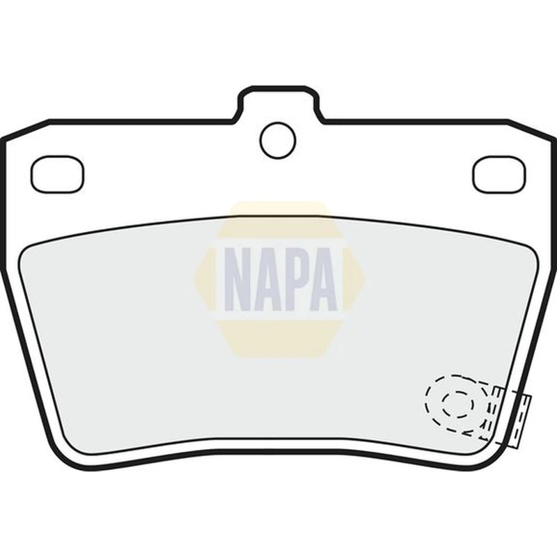 NAPA Rear Brake Pad Set NBP1128