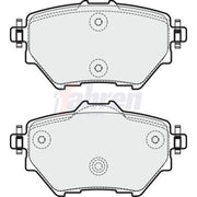 Fahren Rear Brake Pad Set FBP3746