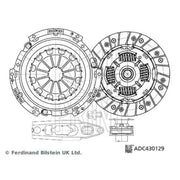Blue Print Clutch Kit Set 3pc 201mm ADC430129