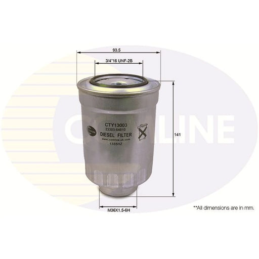 Comline Fuel Filter Element CTY13003