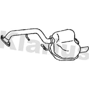 Klarius Box With Tail Pipe Rear MA406B