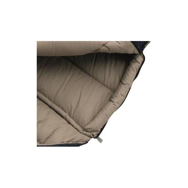 Outwell Constellation Lux Double Luxury 3 - 4 Season Sleeping Bag - Brown - Outwell - Van Life Living