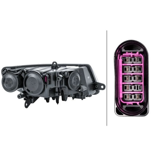 Hella Headlight Headlamp W5W Left 1EL 247 047-251