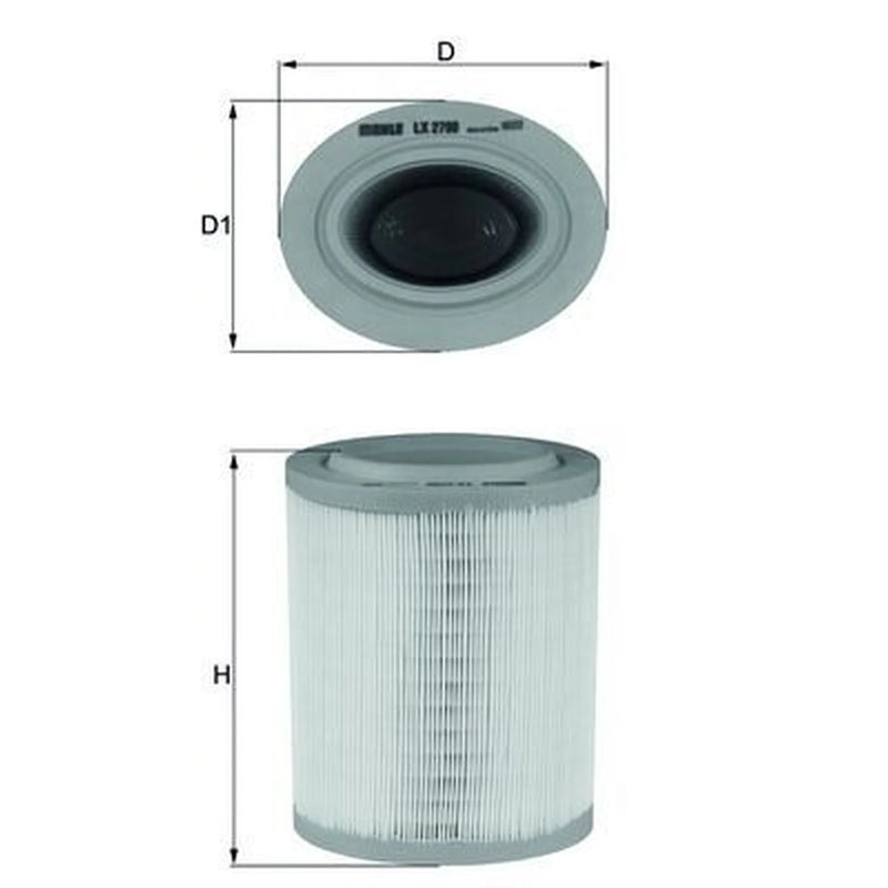 Mahle Engine Air Filter LX 2790