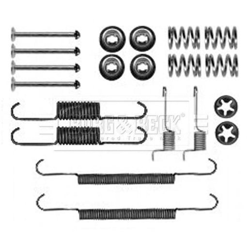 Borg & Beck Parking Brake Shoe Accessory Kit Rear BBK6339