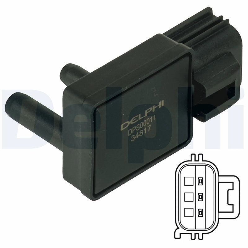 Delphi Exhaust Pressure Sensor after soot particulate fil DPS00011