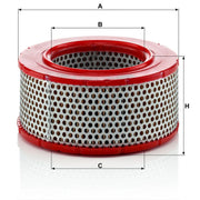 MANN-FILTER Engine Air Filter C 1632