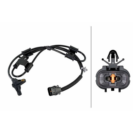Hella ABS Wheel Speed Sensor Front 6PU 358 252-361