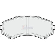 Fahren Front Brake Pad Set fits Mazda E 1988-2003