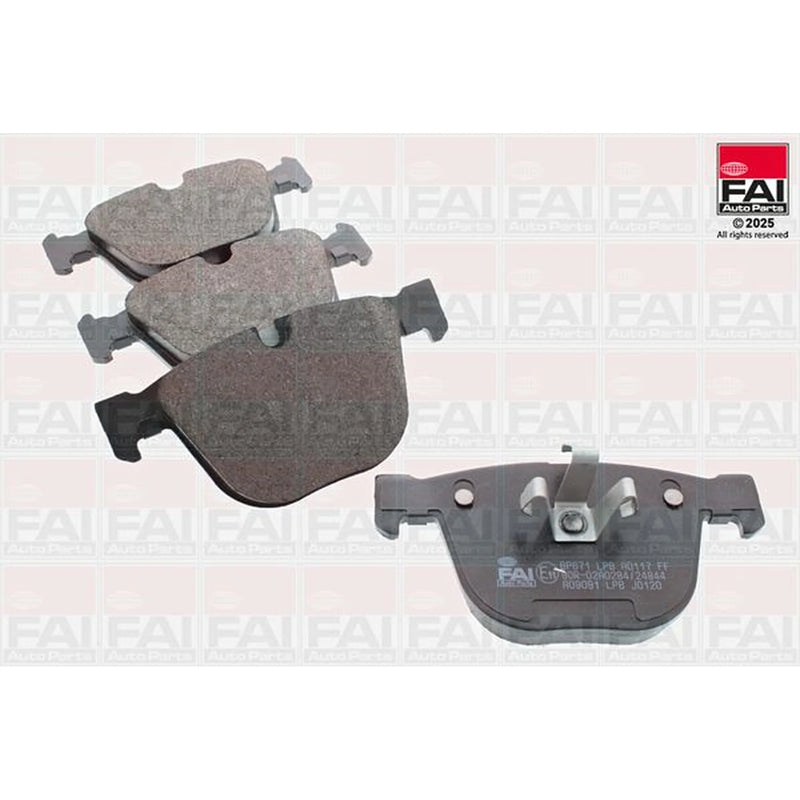FAI Rear Brake Pad Set BP671