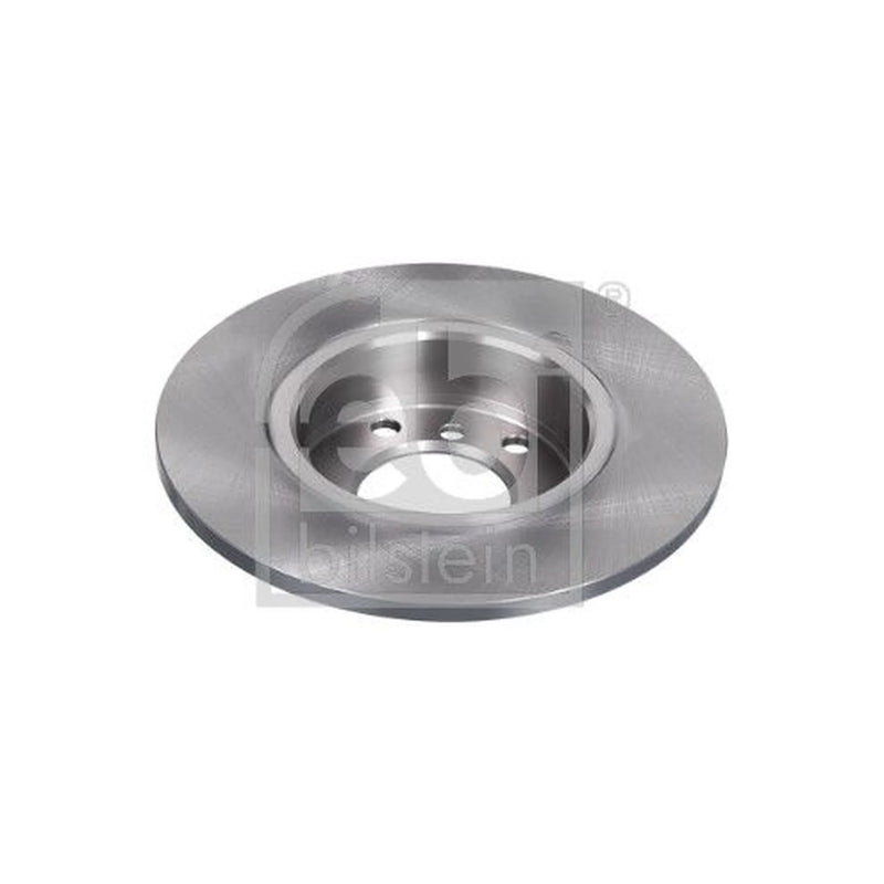Febi 2 x Solid Front Brake Discs 01715-x2