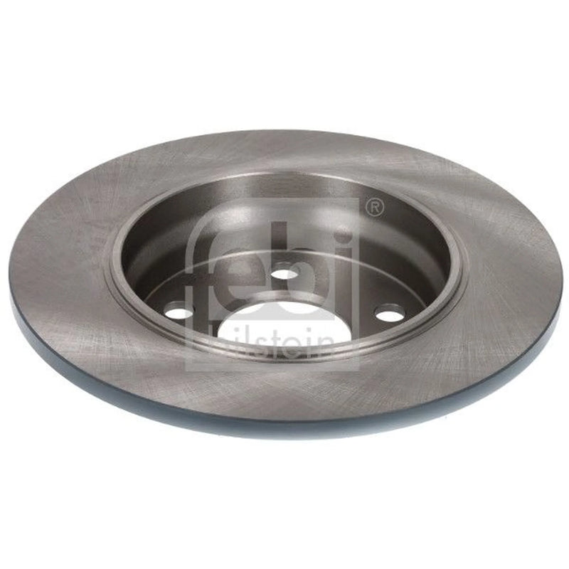 Febi 2 x Solid Rear Brake Discs 193412-x2