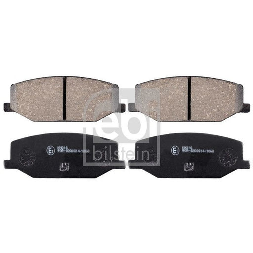 Febi Front Brake Pad Set 16655