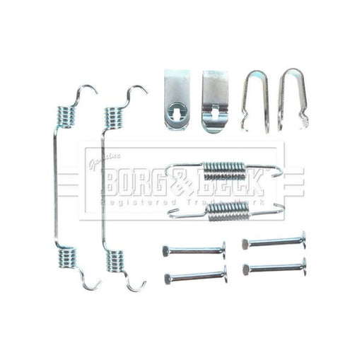 Borg & Beck Parking Brake Shoe Accessory Kit Rear BBK6205