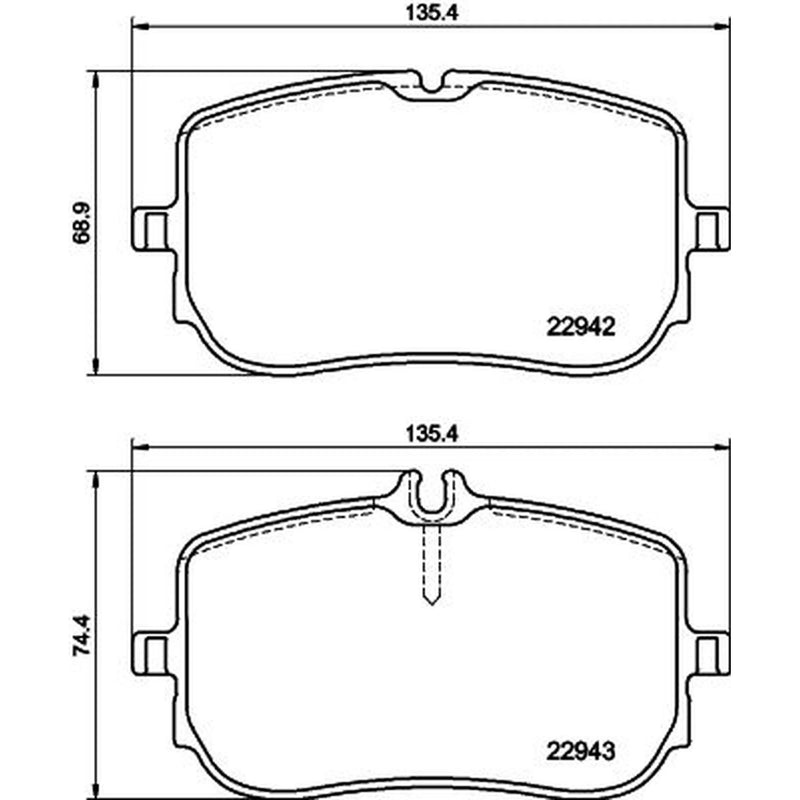 Mintex Front Brake Pad Set MDB4130