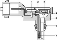 Bosch Turbo Boost Pressure Sensor 0281002487