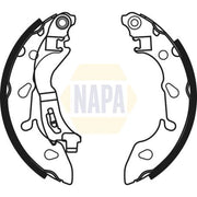 NAPA Brake Shoe Set Axle Kit NBS1083