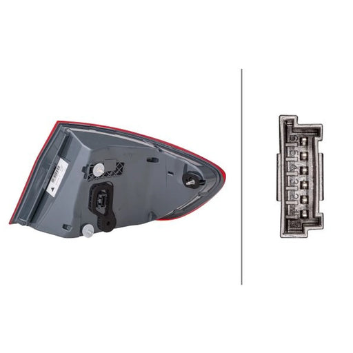 Hella Tail Light / Lamp LED Left 2SD 011 144-311