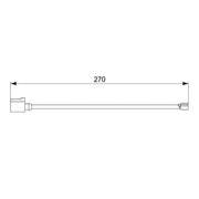 Bosch Brake Pad Wear Sensor Front 1 987 474 564