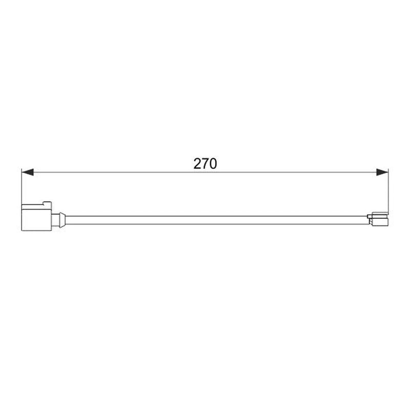 Bosch Brake Pad Wear Sensor Front 1 987 474 564
