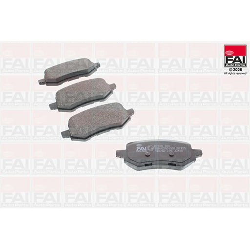 FAI Rear Brake Pad Set BP706