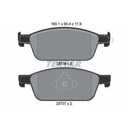 Textar Front Brake Pad Set 2573601
